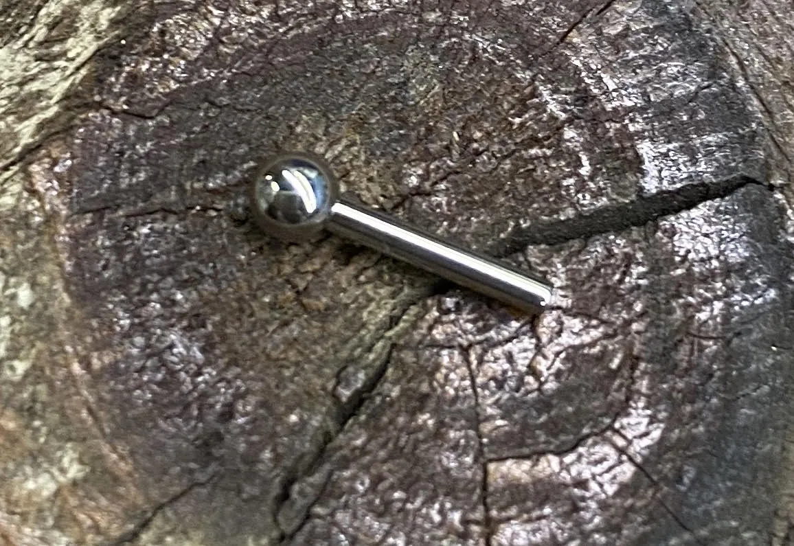 16g Threadless BARBELL Backing