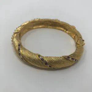 24K Gold Bangle Bracelet