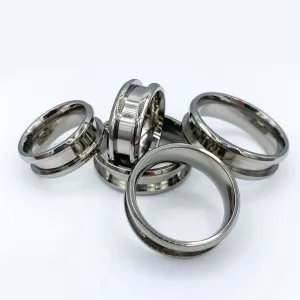 5 Pack - Titanium Ring Blank