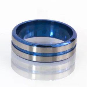 7mm Anodized Ring, Aerospace Grade Titanium