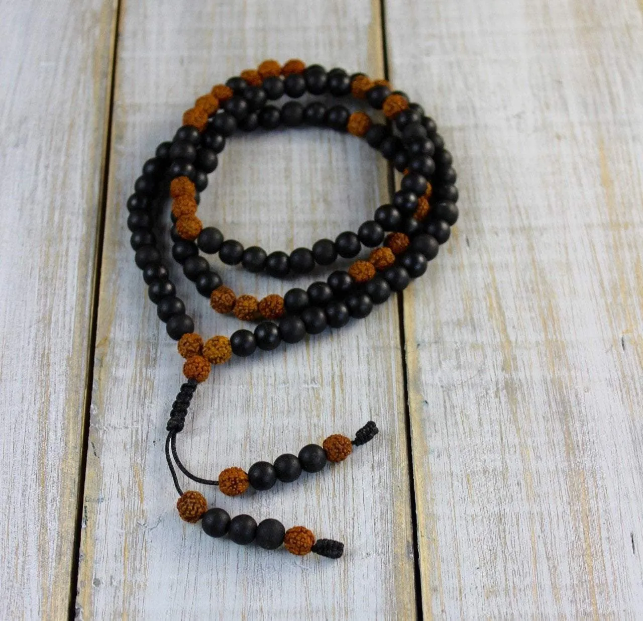 Age of Enlightenment Matte Onyx Mala