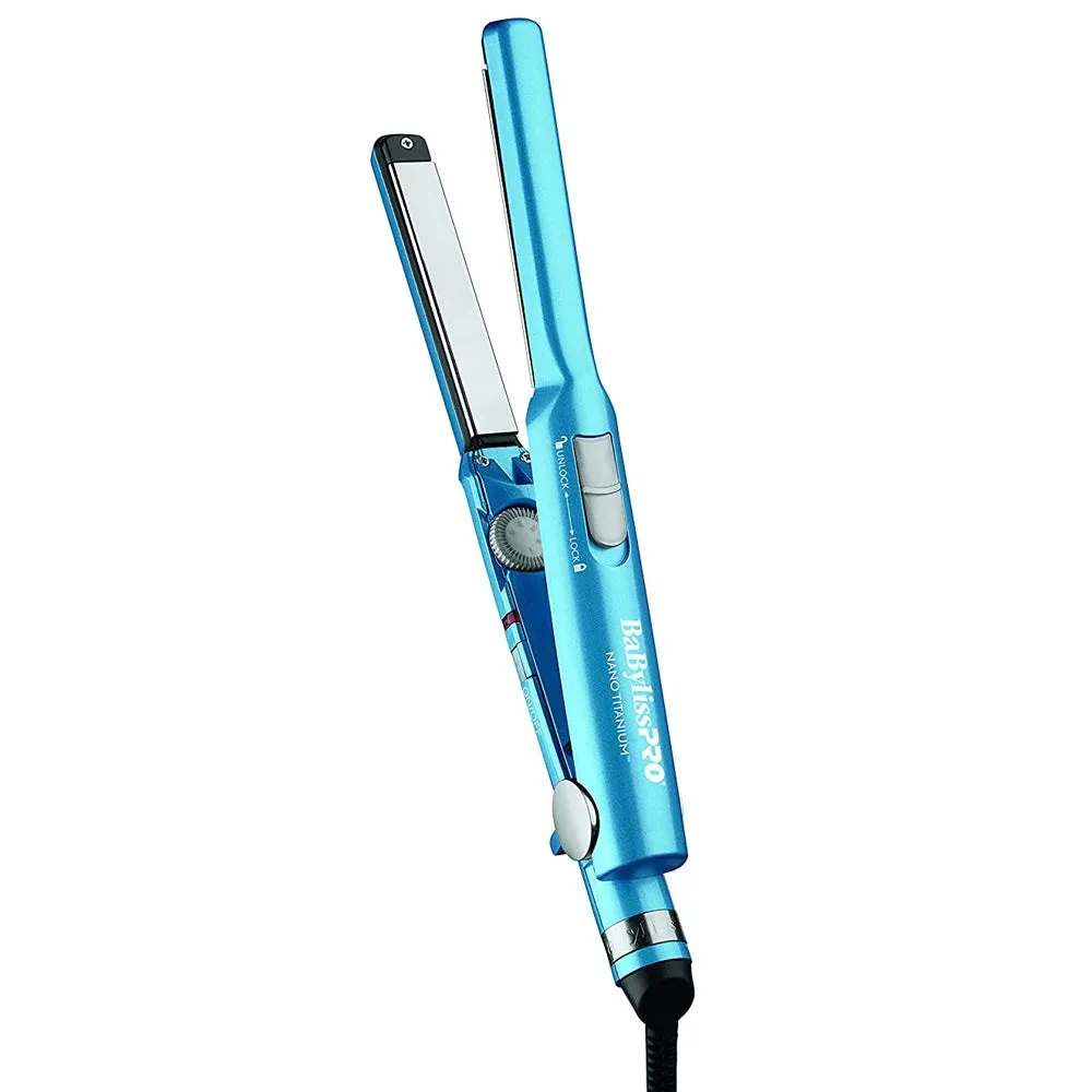 BaBylissPRO Nano Titanium ½” Ultra-Sleek Ionic Straightener    BaByliss PRO Nano Titanium 1½" Spring Curling Iron