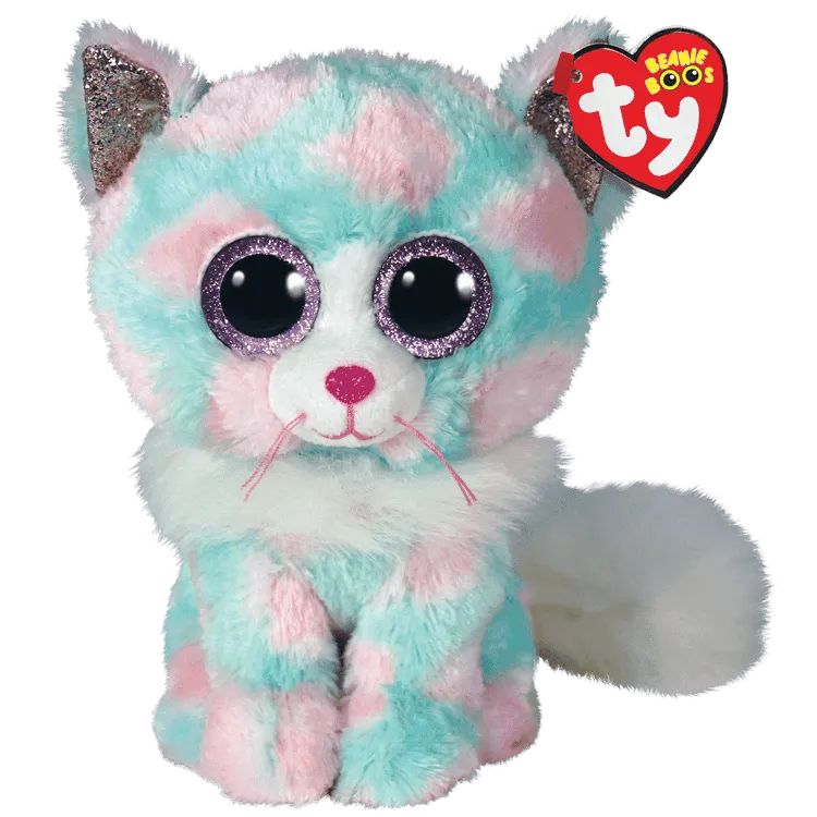 Beanie Babies: Opal Cat Pastel Medium