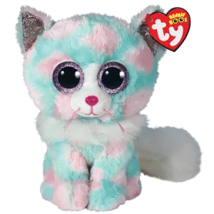 Beanie Babies: Opal Cat Pastel Medium