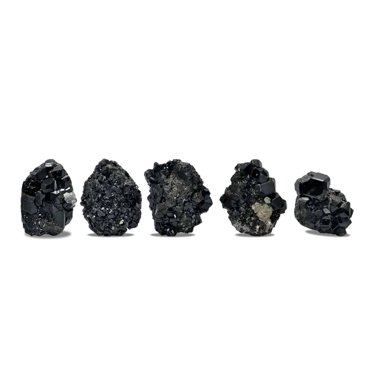 Black Garnet Crystal Rough 24-30mm