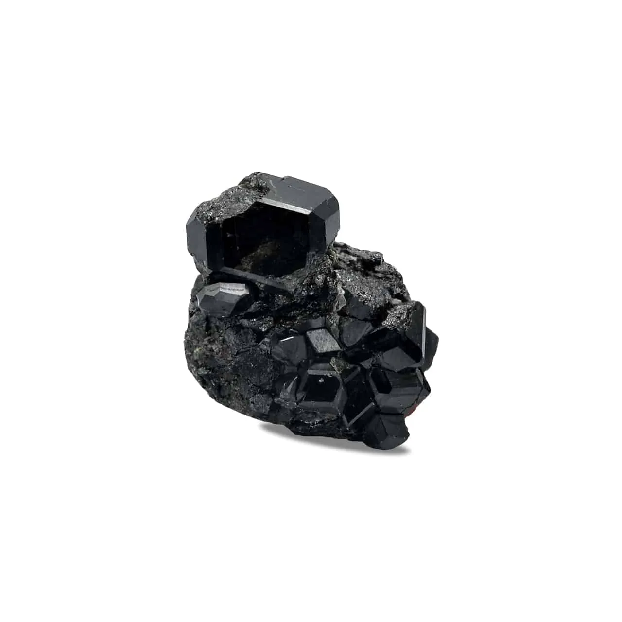 Black Garnet Crystal Rough 24-30mm