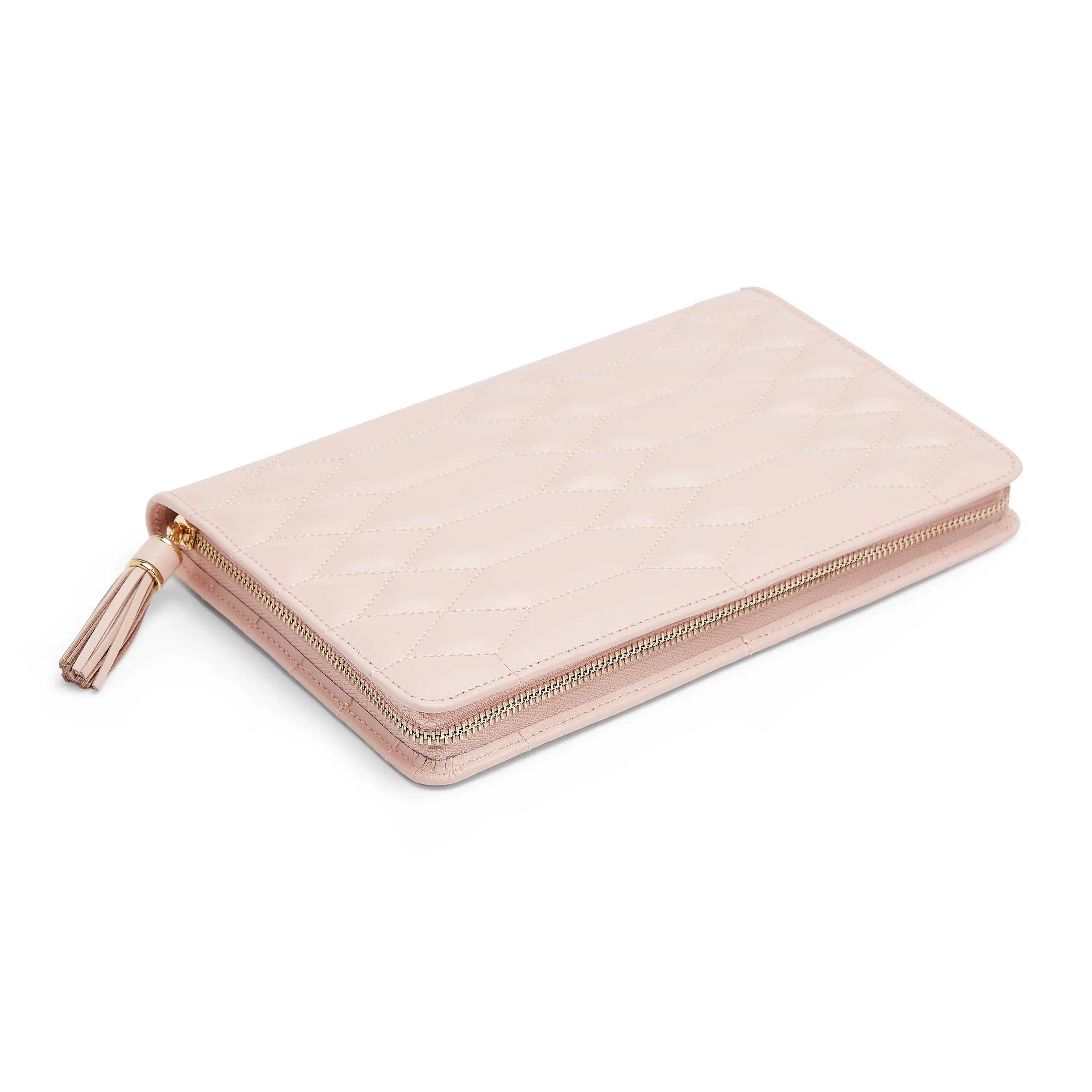 Caroline Large Jewelry Portfolio  Rose Quartz