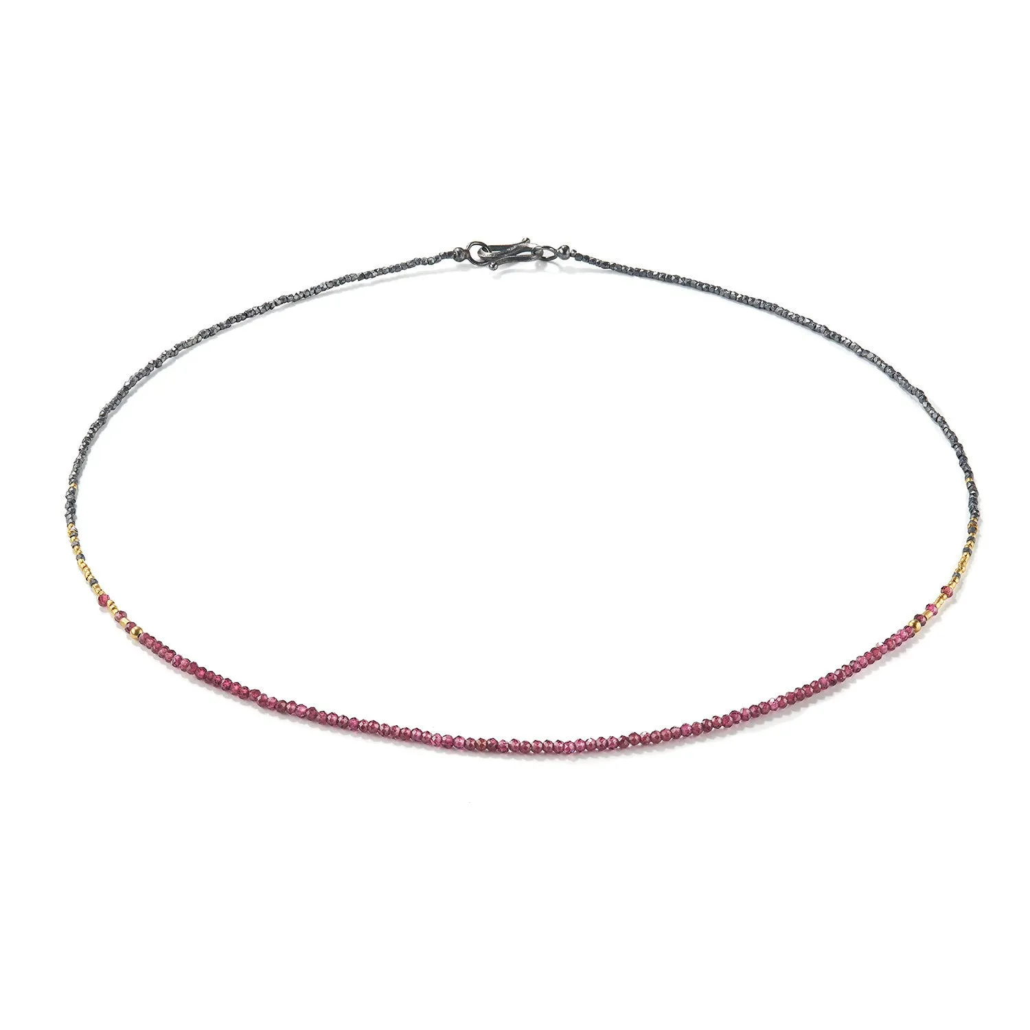 Delicate Garnet Necklace