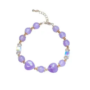 Elegant Lavender Amethyst Bracelet