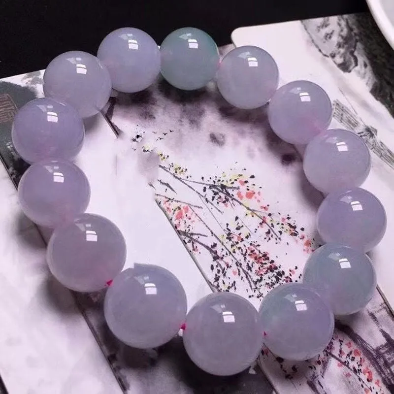 Fashion Jade Ice-like Violet Bracelet