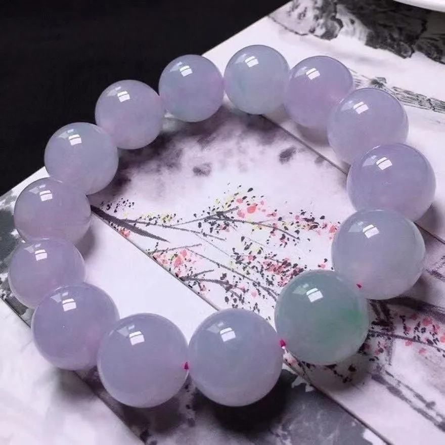 Fashion Jade Ice-like Violet Bracelet