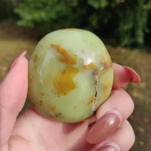 Green Opal Palm Stone (#2)