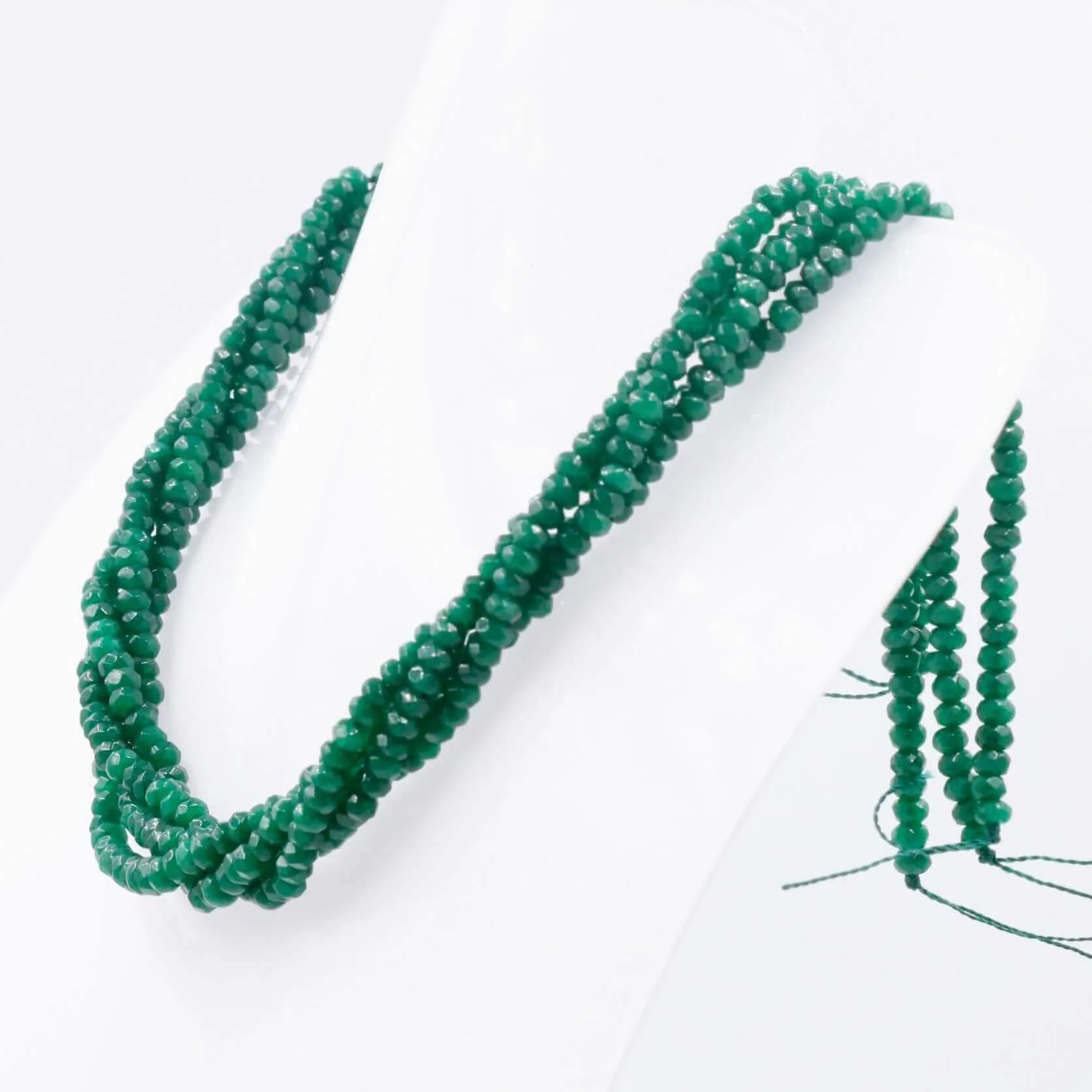 Green Quartz Beads Unfinished Strand Faceted Quartz Gemstone Strand Faceted Green Beads Gemstone Beads DIY Jewelry Supplies SKU: 6143115