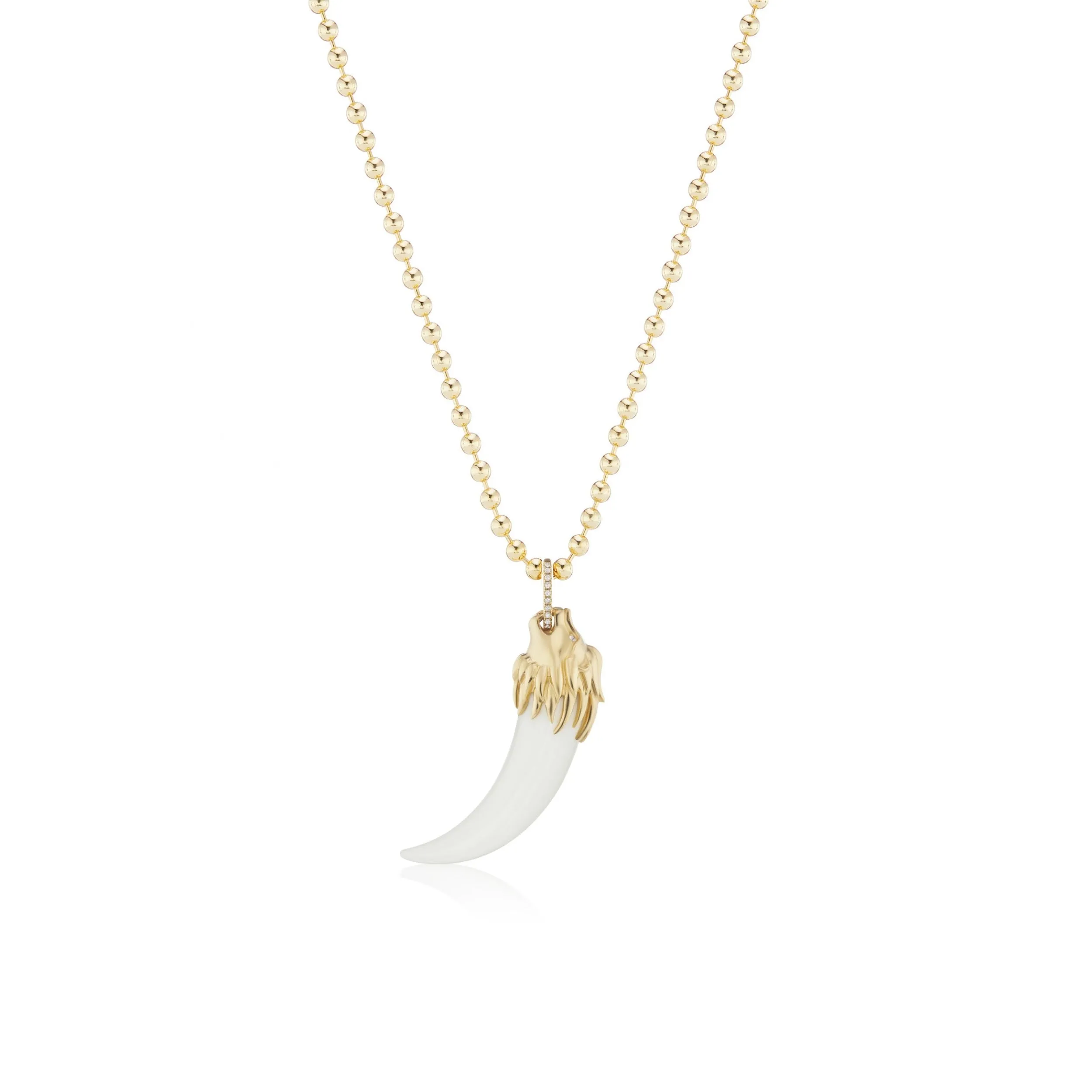 Il Leone Piccolo Lion's Tooth Necklace