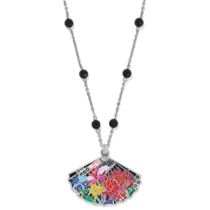 Kyoto In Bloom Fan Necklace