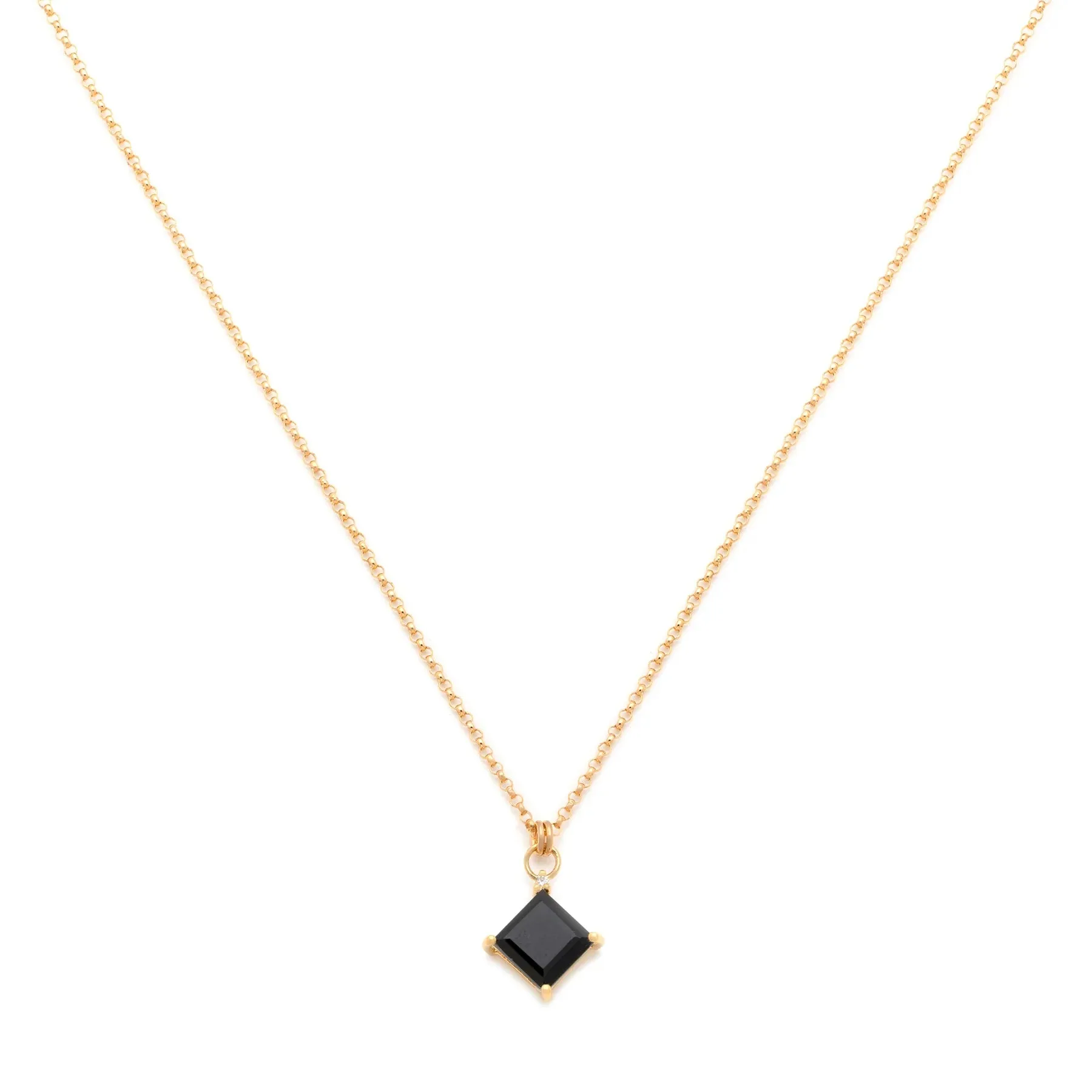 Leah Yard Diana Necklace Black Onyx