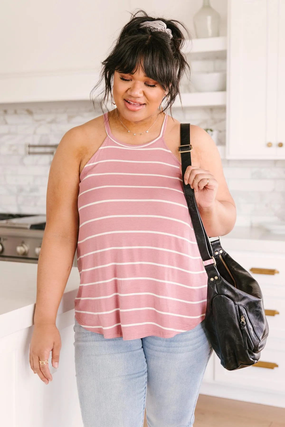 Marguerite Top in Mauve