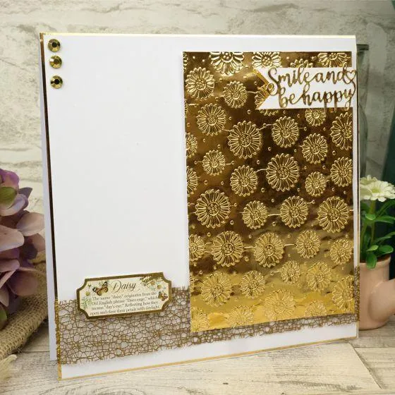 Moonstone Embossing Folders - Forever Daisies