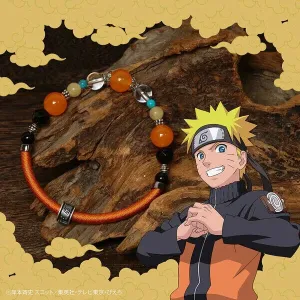 Naruto Shippuden 20th Anniversary Uzumaki Wind Cord Bracelet Jewelry Japan LTD