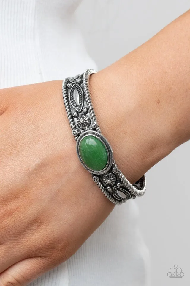 Paparazzi Bracelet ~ Rural Repose - Green