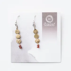 Red Garnet Alchemy Earrings