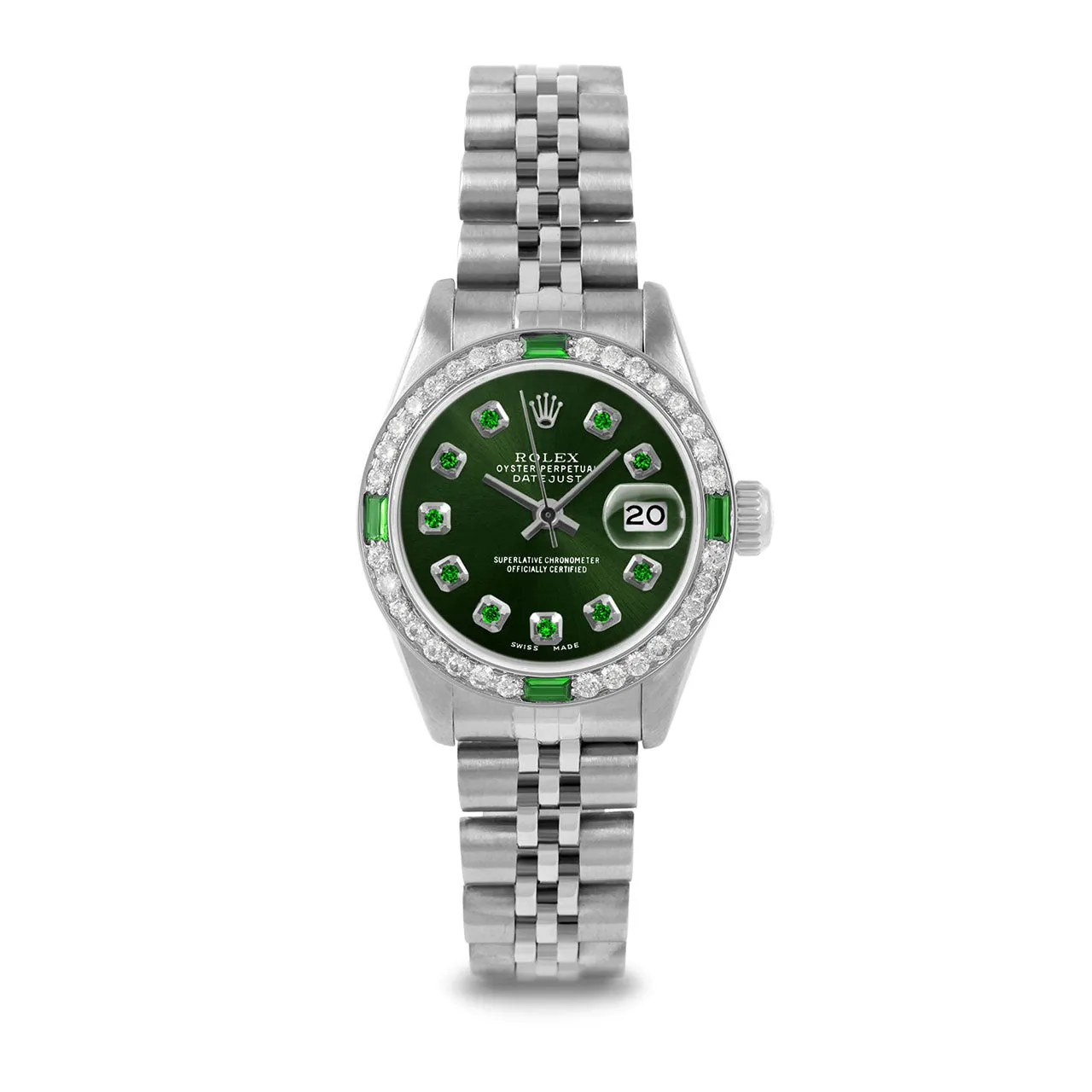 Rolex Datejust 26mm | 6917-SS-GRN-EMD-AM-4EMD-JBL