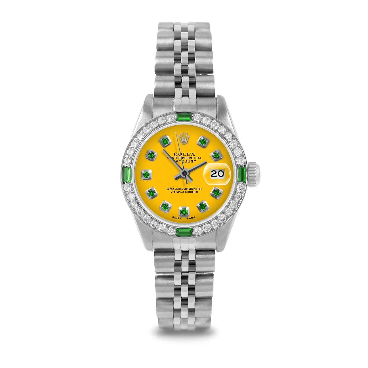 Rolex Datejust 26mm | 6917-SS-YLW-EMD-AM-4EMD-JBL