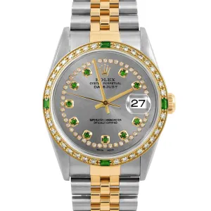 Rolex Datejust 36mm | 16233-SLT-STRE-4EMD-JBL