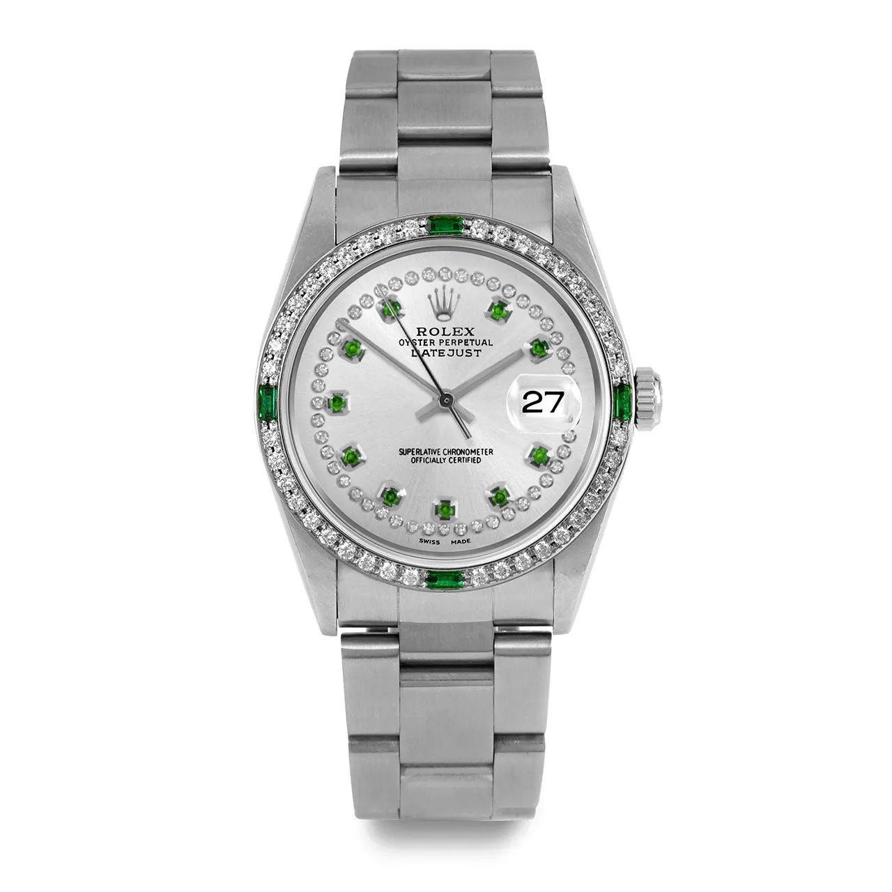 Rolex Datejust 36mm | 16234-SLV-STRE-4EMD-OYS