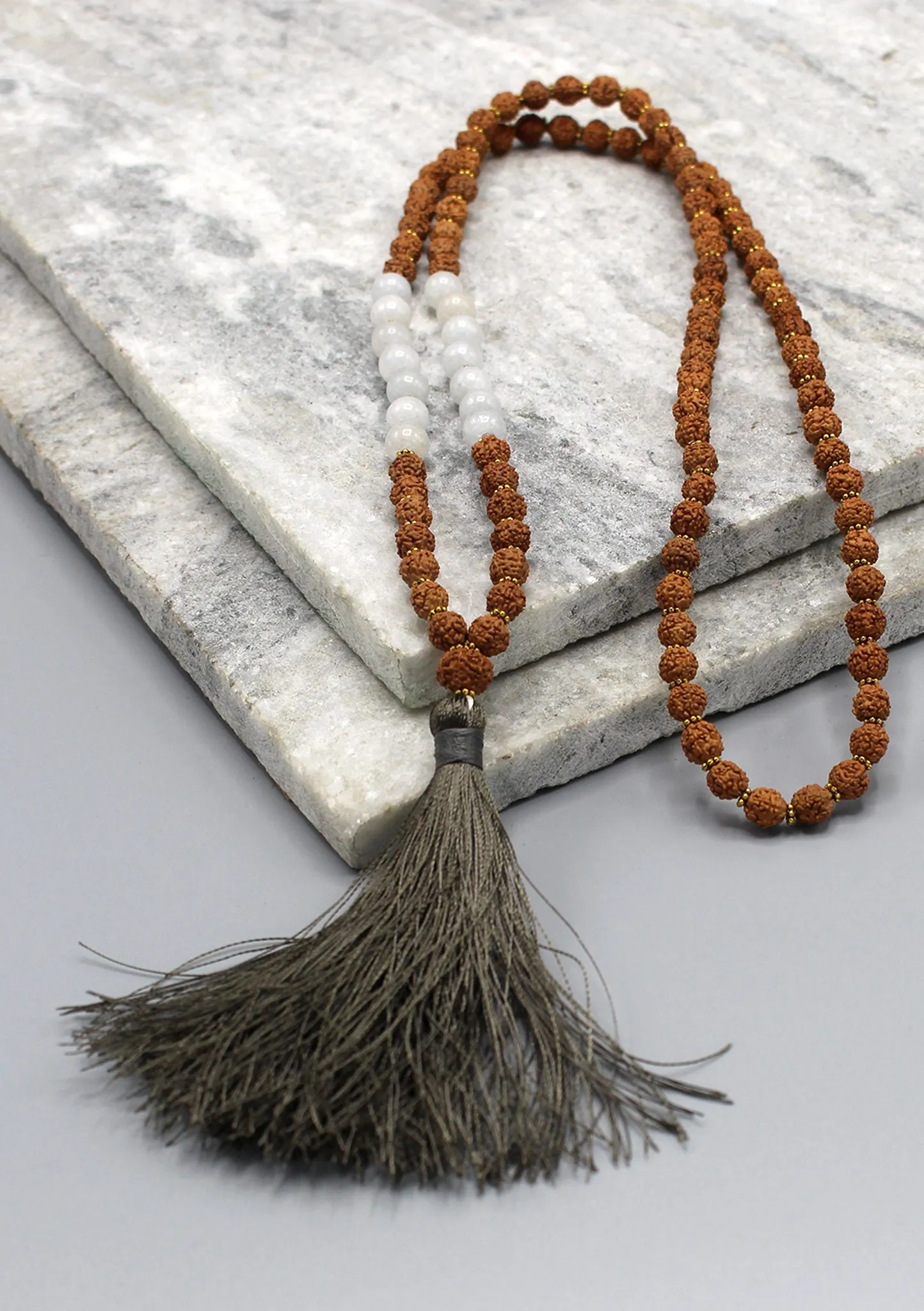 Rudrakshya Beads Tibetan Meditaion Prayer Mala