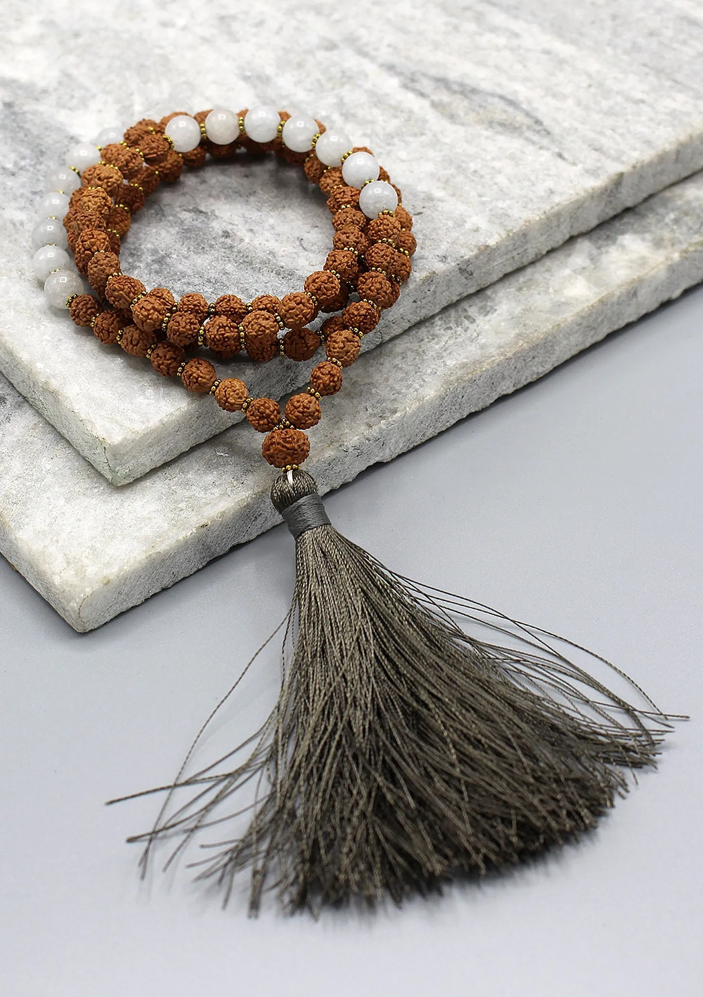 Rudrakshya Beads Tibetan Meditaion Prayer Mala