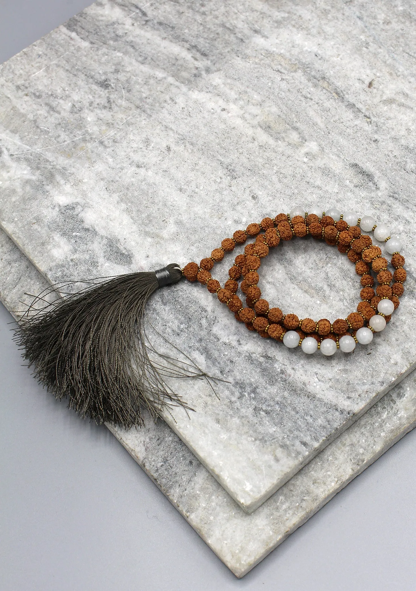 Rudrakshya Beads Tibetan Meditaion Prayer Mala