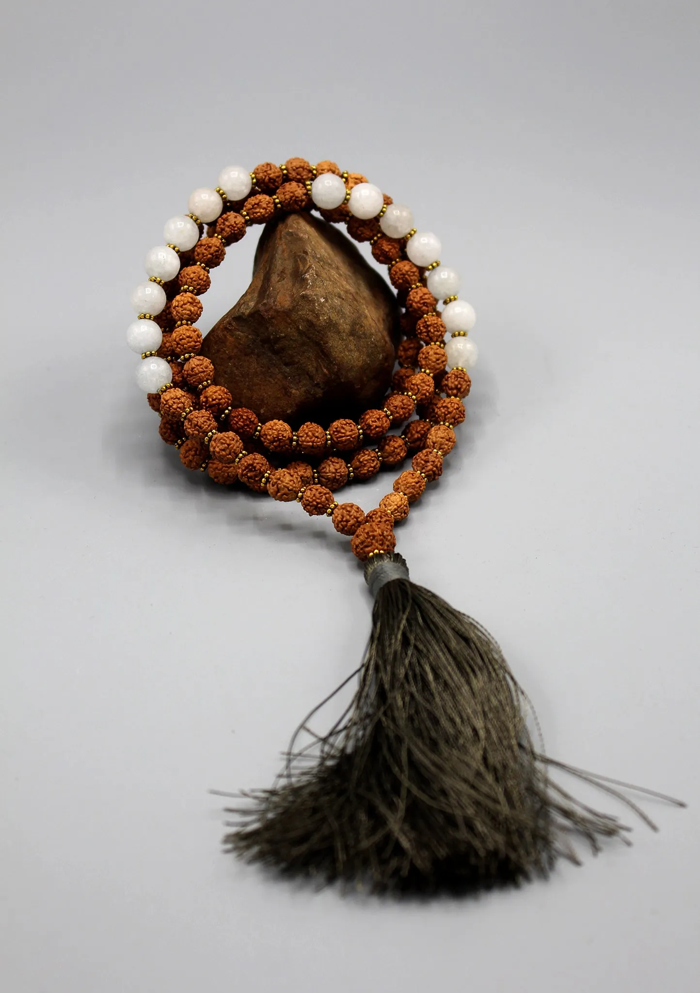 Rudrakshya Beads Tibetan Meditaion Prayer Mala