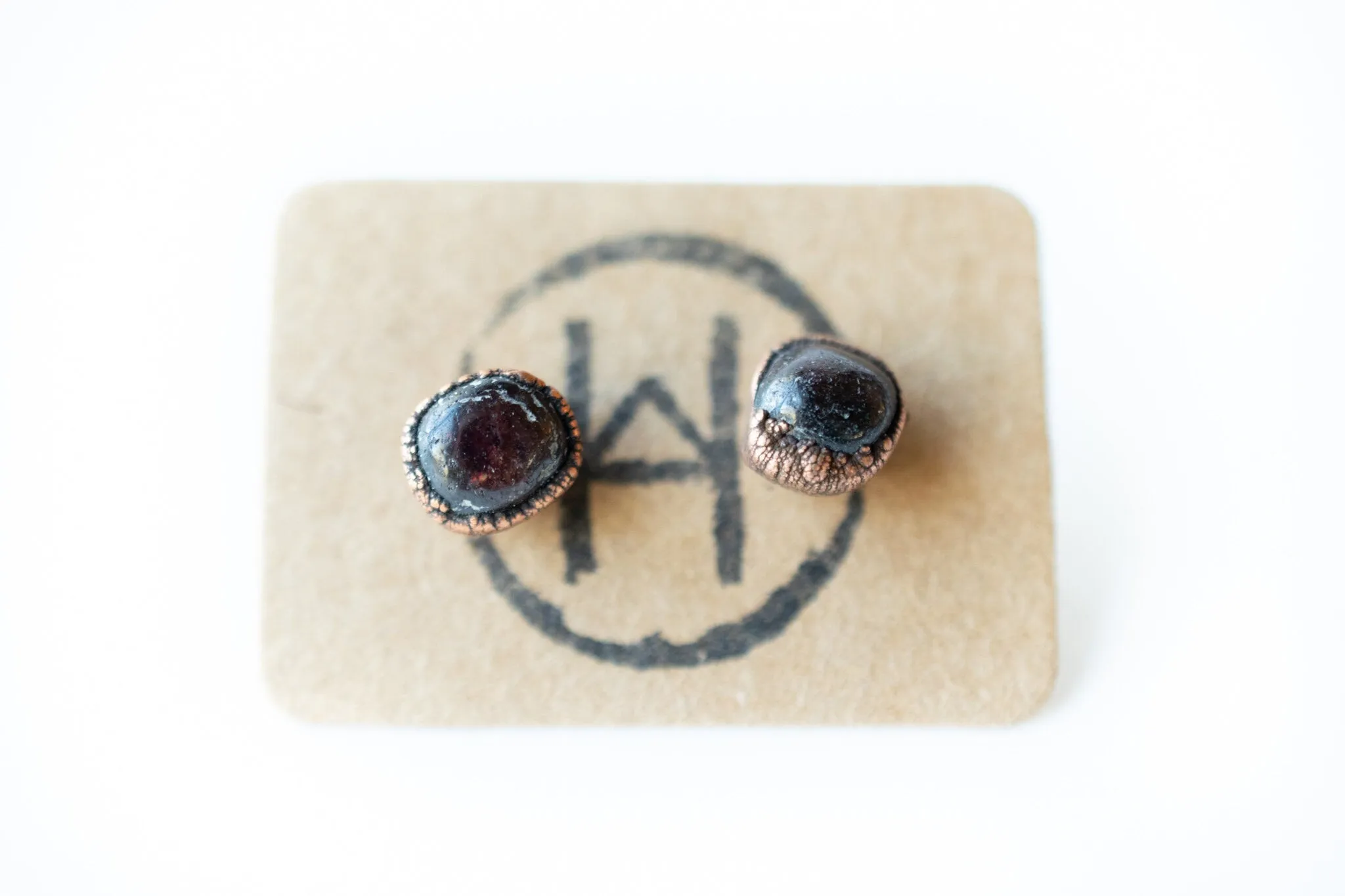 SALE Garnet  | Garnet stud earrings