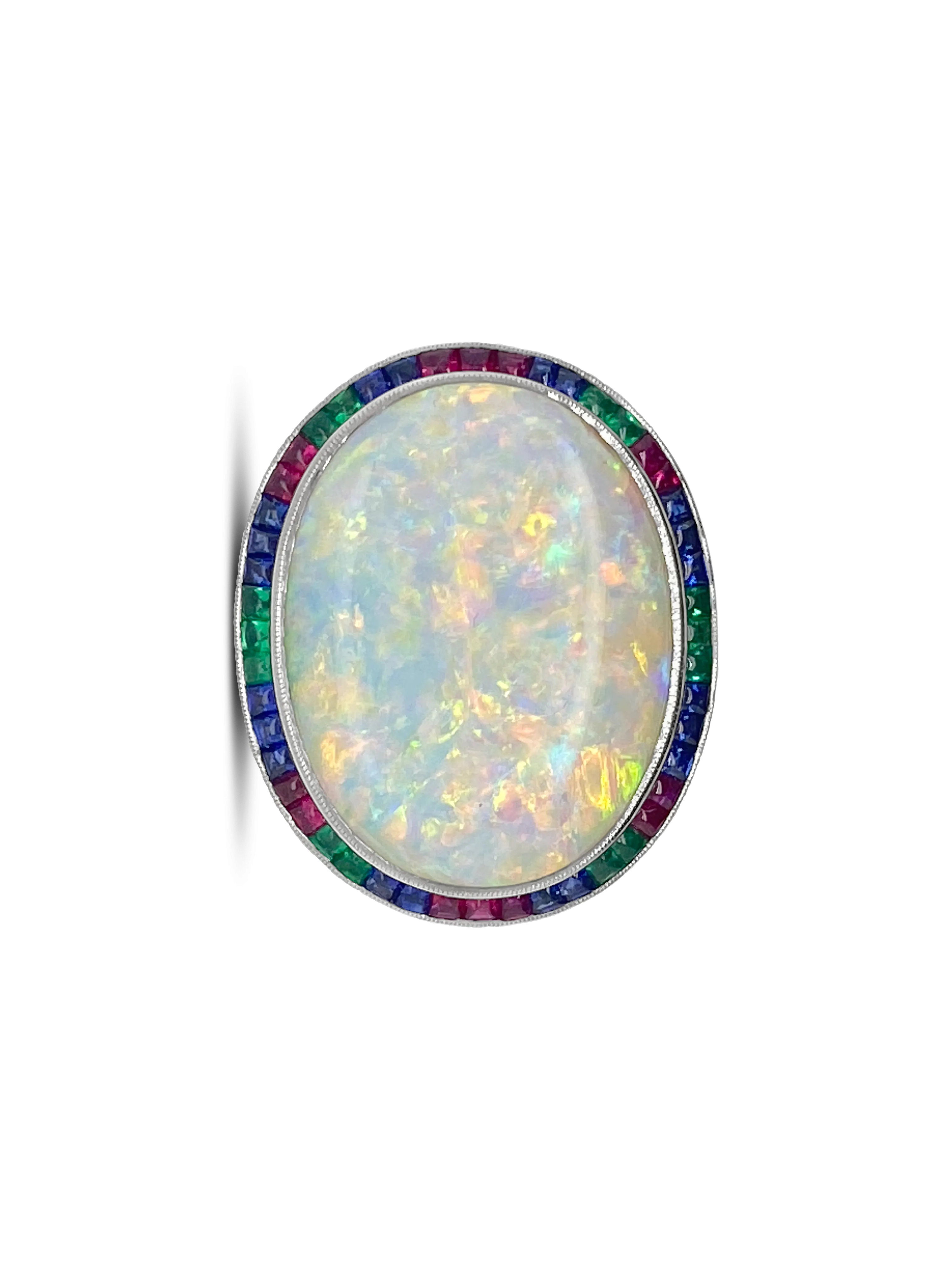 Statement Opal Ring