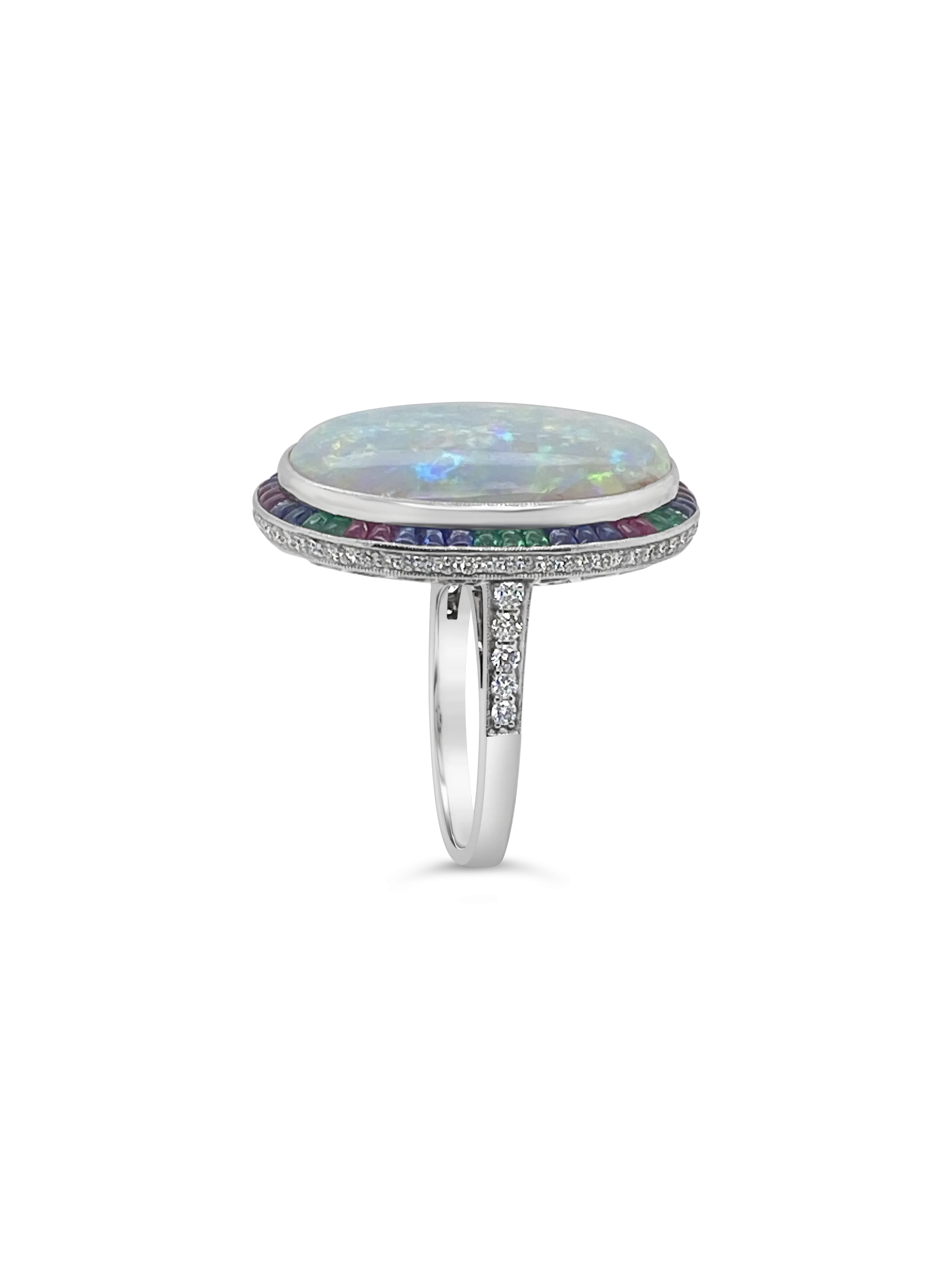 Statement Opal Ring