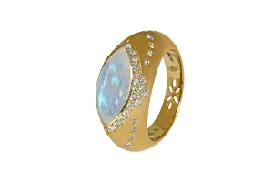 Sultana Moonstone Ring