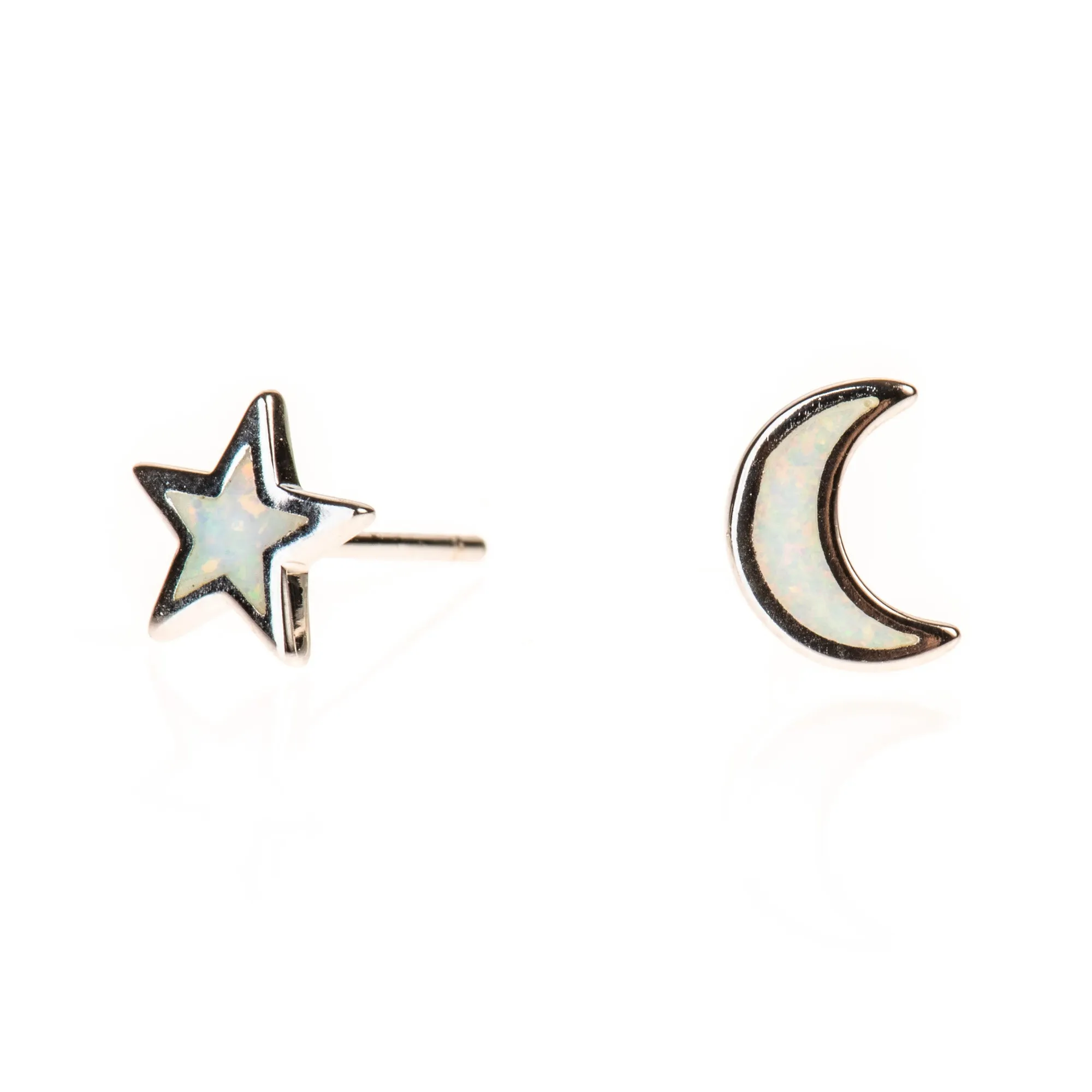 Sun and Moon Studs