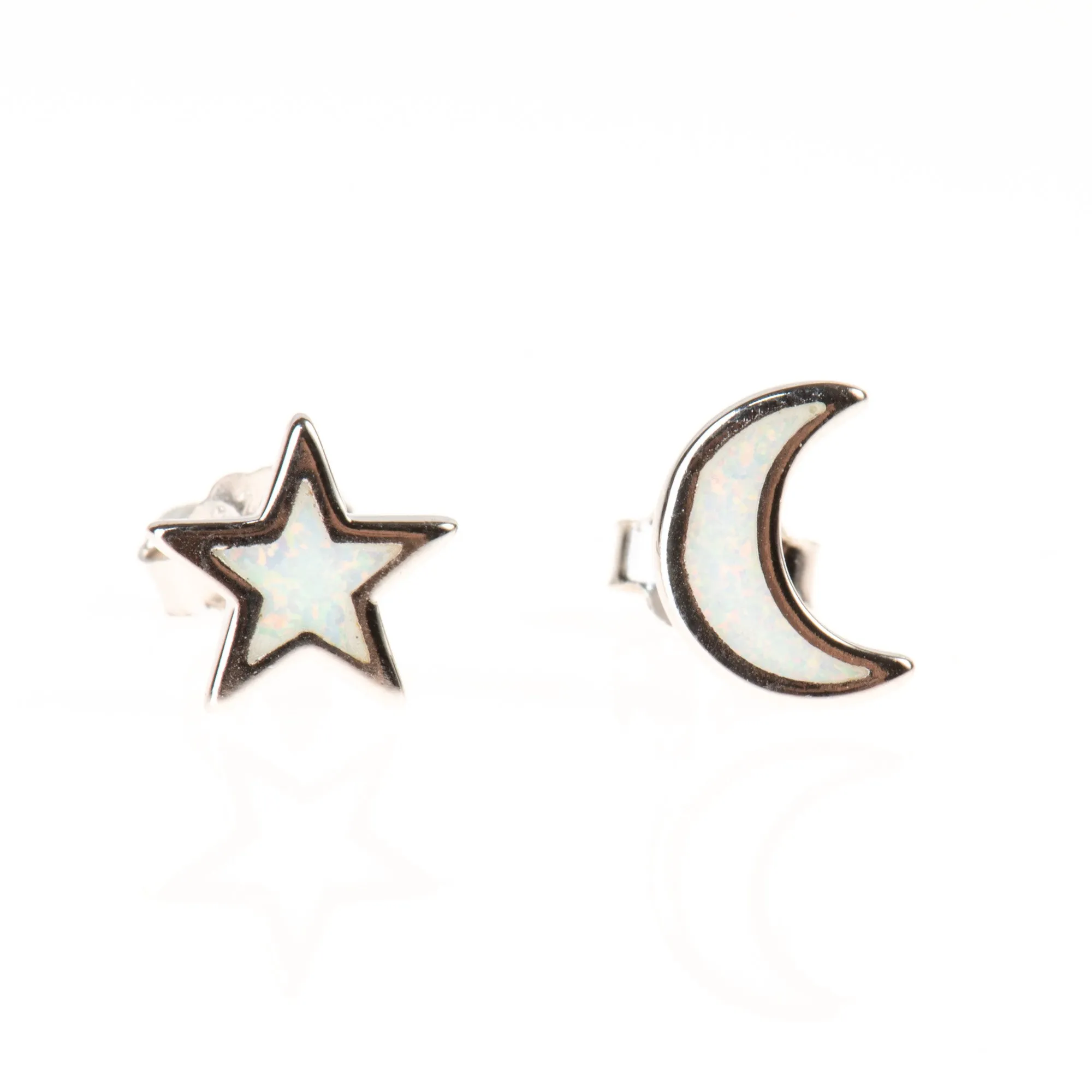 Sun and Moon Studs