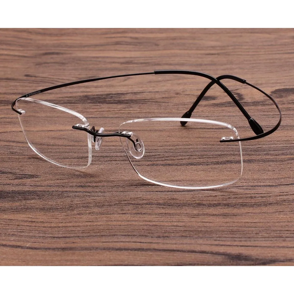 Titanium Rimless Flexible Eyeglasses A1002