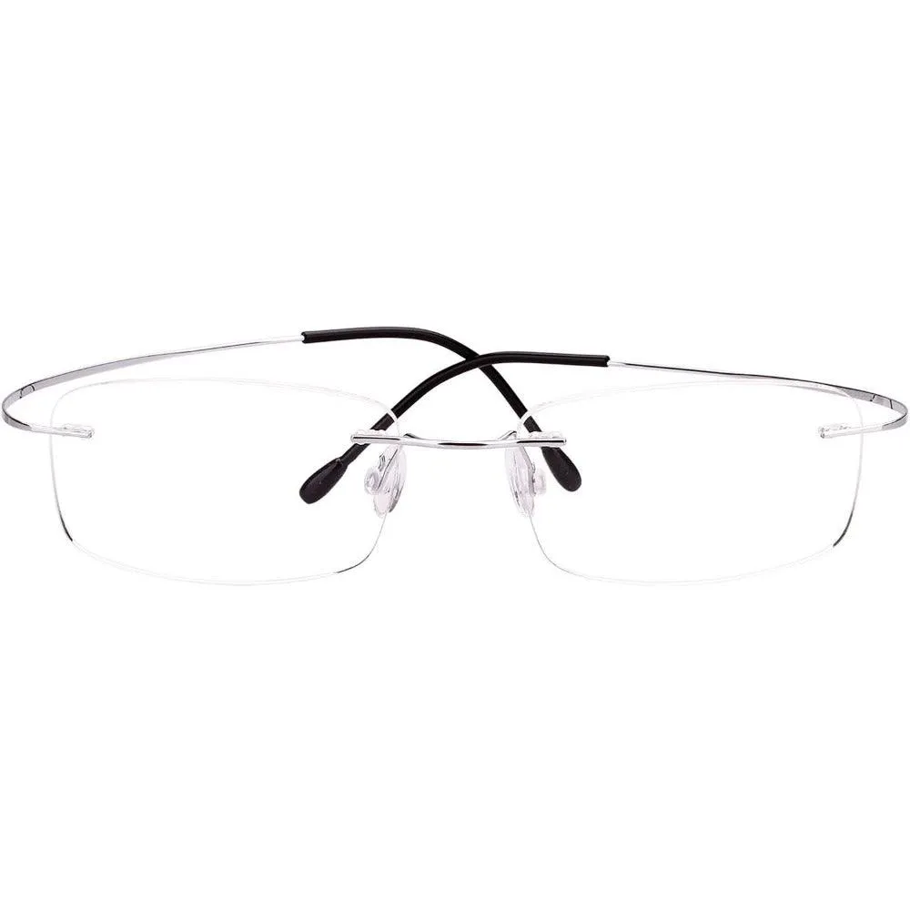 Titanium Rimless Flexible Eyeglasses A1002