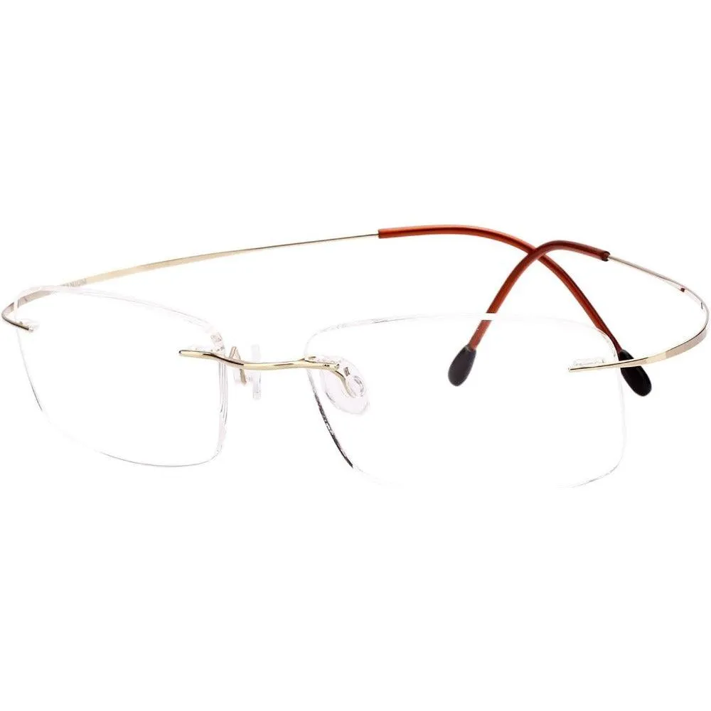 Titanium Rimless Flexible Eyeglasses A1002